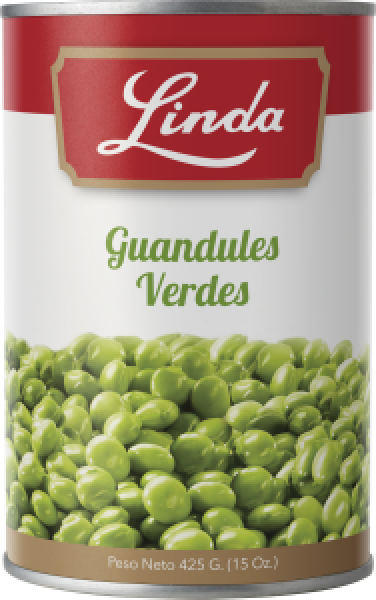 GUANDULES VERDES LINDA LATA 425 G